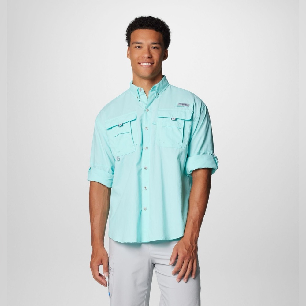 Men’s PFG Bahama™ II Long Sleeve Shirt, Size S - Picture 3 of 7